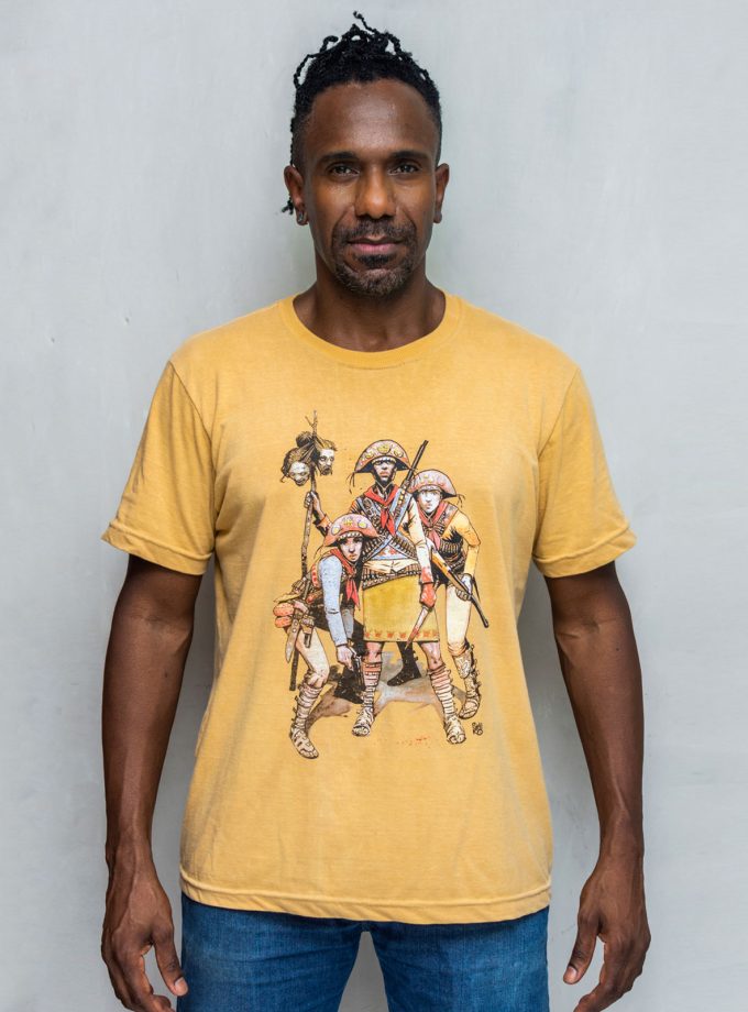 Camiseta Carnica e a Blindagem